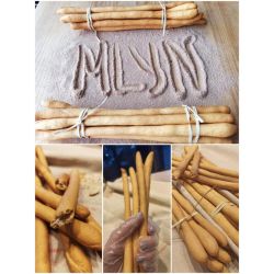 Грісіні хлібні палички на заквасці ТМ"Mlyn"