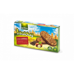 Печиво Gullon сендвіч Vitalday, вівсяні з горіховим кремом, 220 г